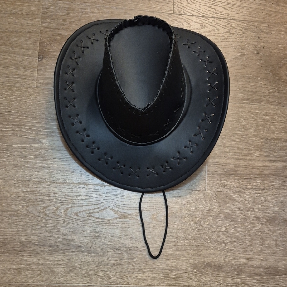 Men's Black Cowboy Hat
